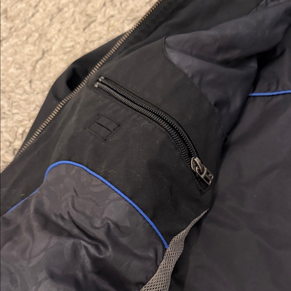 GAP Heavy Duty Men's Classic Black Wind/Water Proof Jacket - Picture 7 of 8